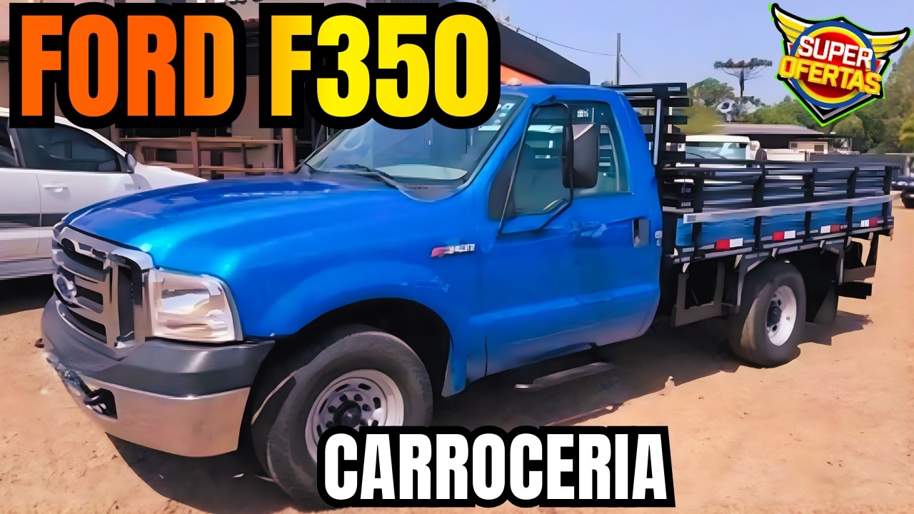 PICK UP FORD F350 CARROCERIA a VENDA à PARTIR DE 85 MIL #fordf350 #caminhão3/4 #qualificado