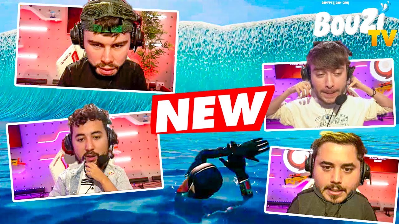 ON REAGIT A L'EVENT FORTNITE FIN DE CHAPITRE AVEC GOTAGA DOIGBY ET NIKOF !