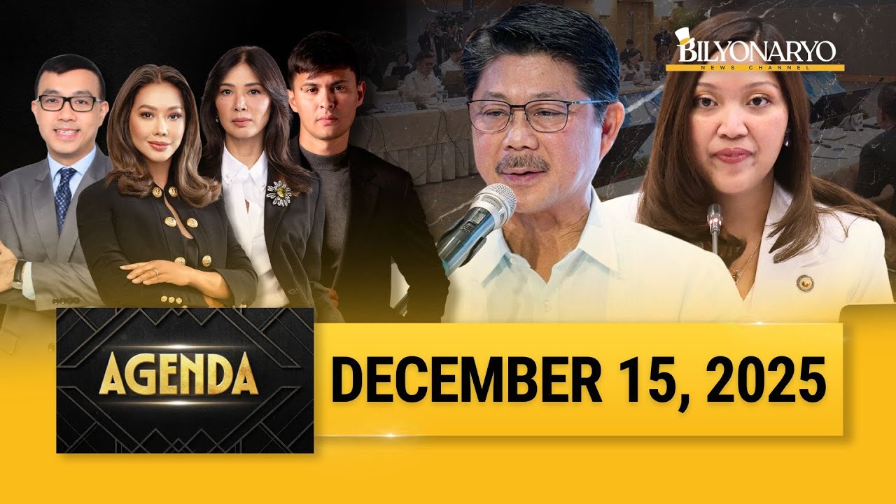 Agenda | December 15, 2025