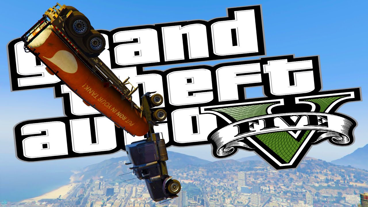 Gone Truck'n! GTA 5 Mods showcase - Trucking Missions GTA Mod! (GTA 5 Funny Moments)