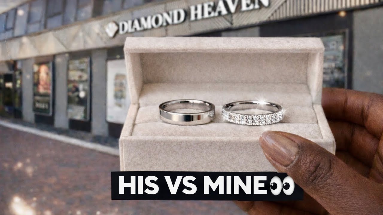 HIS VS MINE 👀 | We Finally Chose Our Wedding Bands| EP.4
