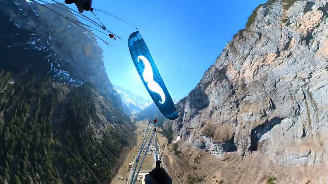 Flying the Moustache 13 Birg and Mürren Switzerland
