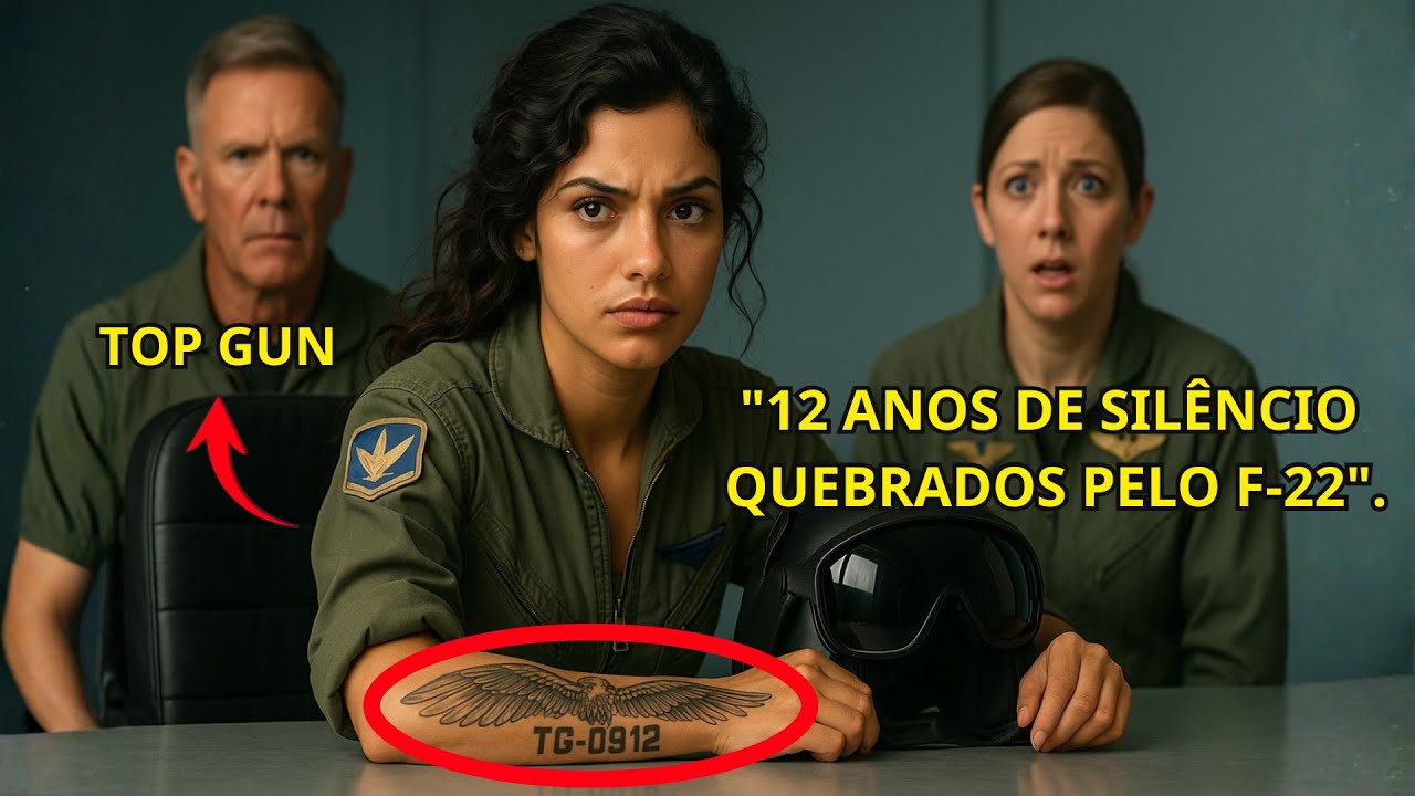 12 Anos Ela Escondeu Seu Passado De Top Gun — Até Um SOS De Um F-22 Puxá-La De Volta