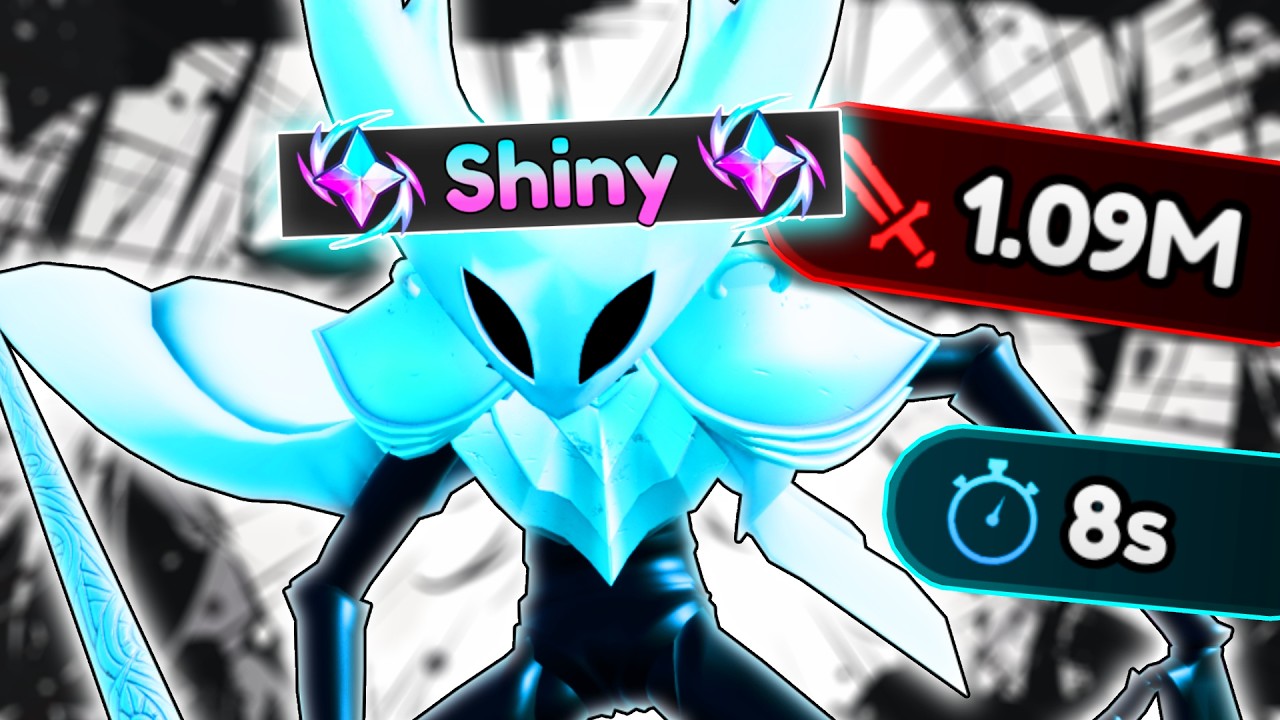 Развитие нового юнита Shiny Hollow Knight (0,1%) &mdash; Anime Vanguards Roblox
