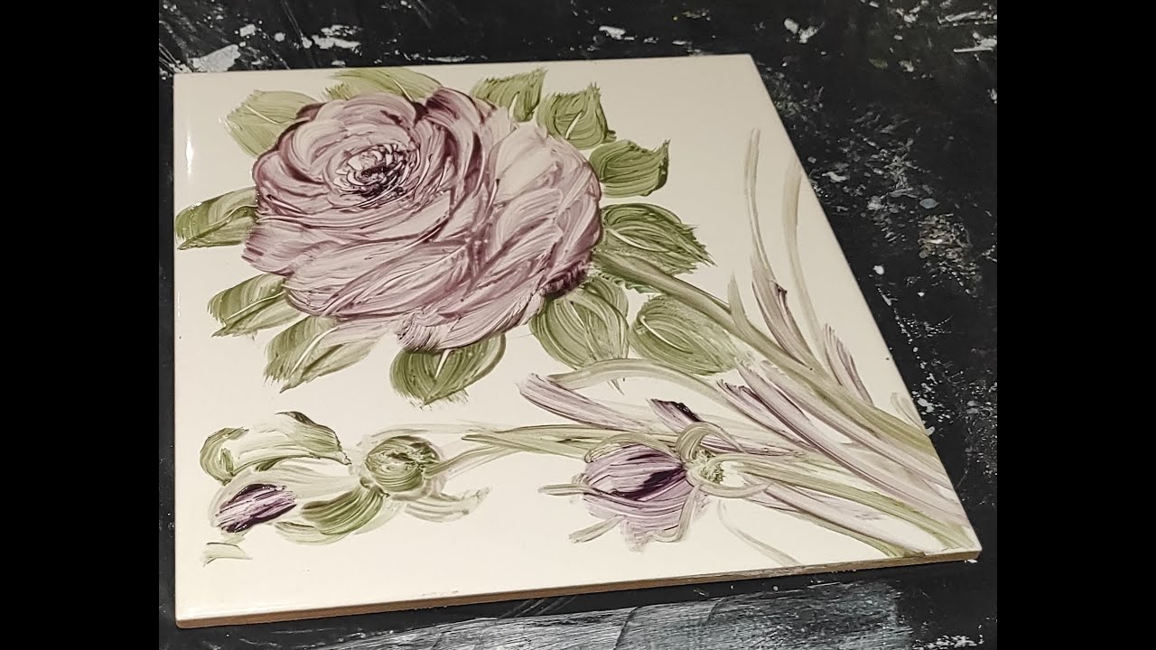 Tutorial,come dipingere su ceramica con colori da terzo fuoco