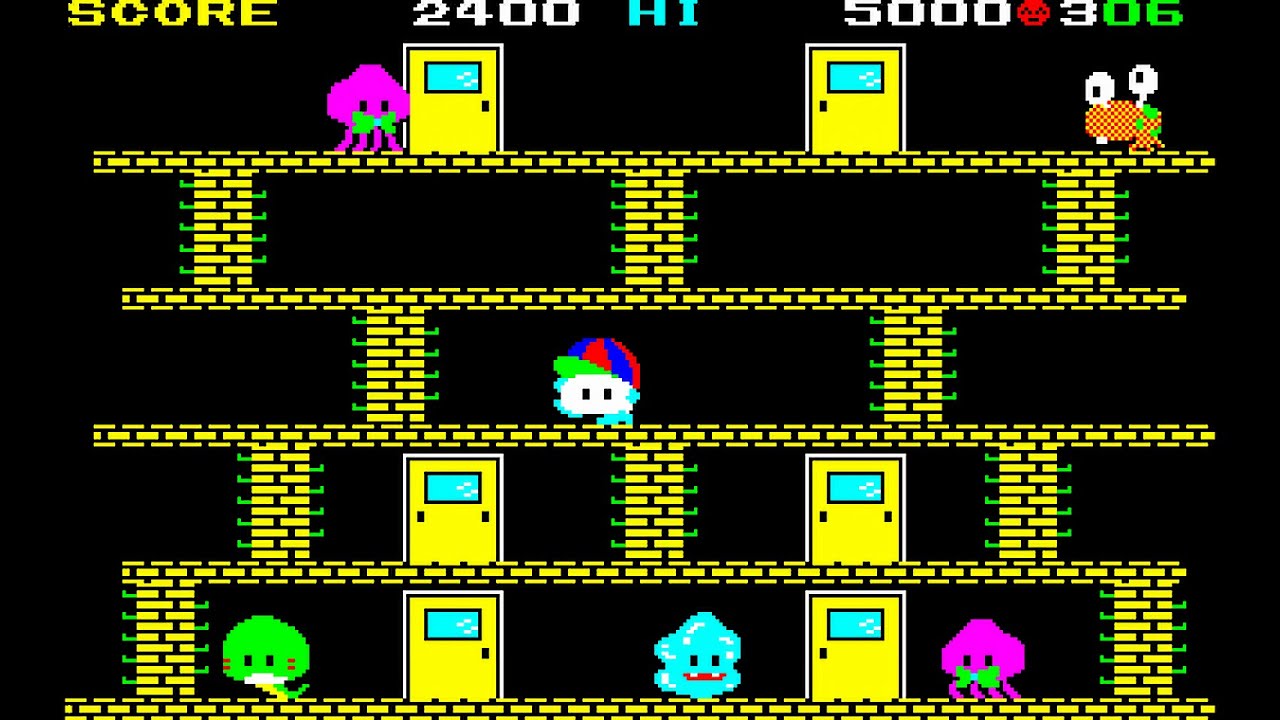 Sharp MZ-1500 Game: Door Door (1984)