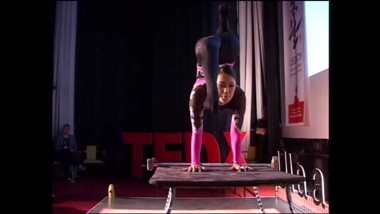 TEDxUlaanbaatar - Nyamgerel Gankhuyag - Contortion performance