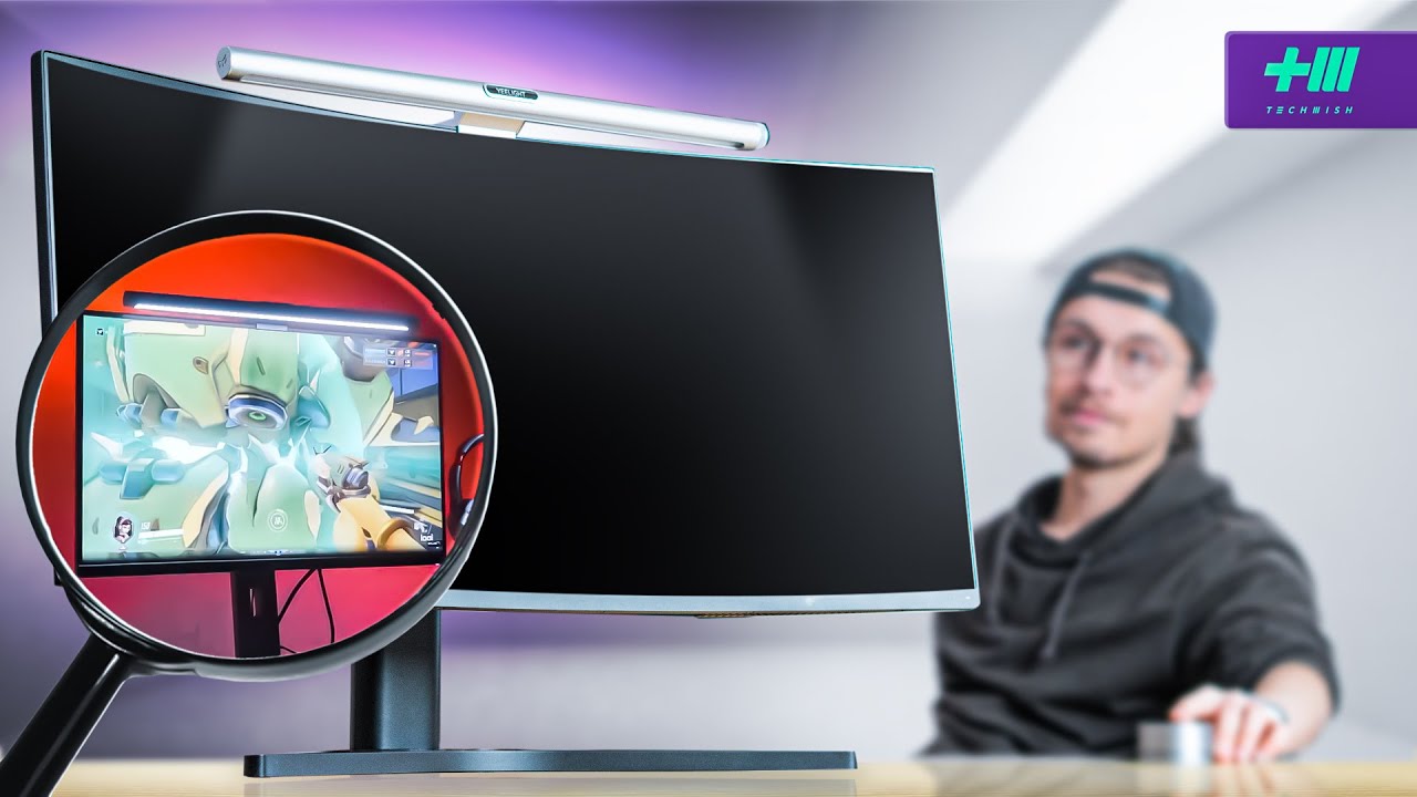 NAJLEPSZA LAMPKA NA BIURKO GAMINGOWE? | YEELIGHT SCREEN LIGHT BAR PRO RGB