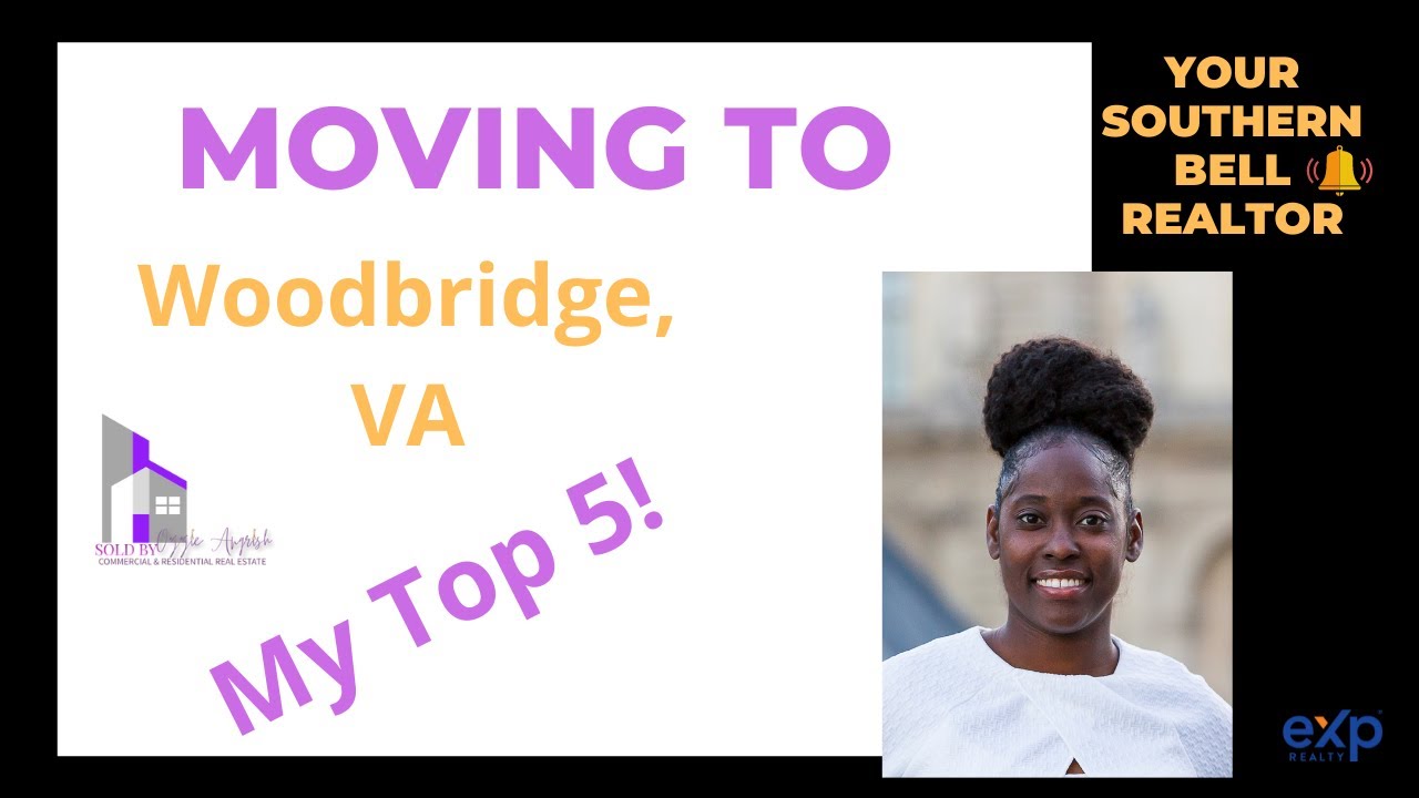 My Top 5 Reason | Moving to Woodbridge, VA | PCS to Northern Virginia |