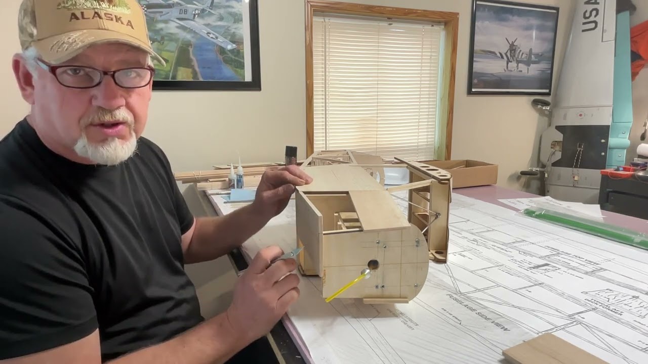 Balsa USA 1/4 scale Cub build S8