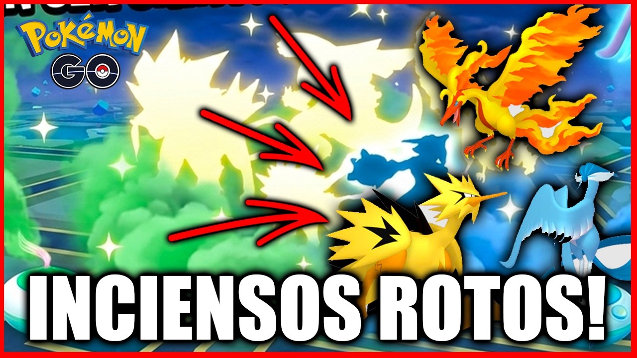 🚨 ¡COMO CONSEGUIR LEGENDARIOS en EL MEJOR EVENTO DE LA HISTORIA! Inciensos ROTOS en Pokémon GO