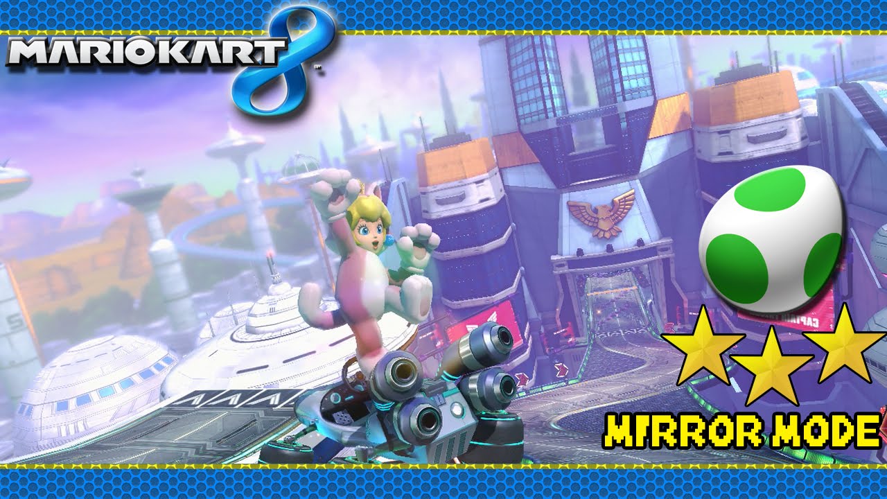 Mario Kart 8 DLC (Egg Cup Mirror Mode | 3 Star Rank | 60fps)