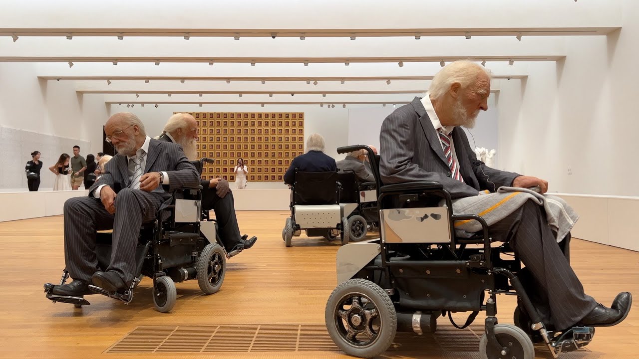 【4K看展】老人院 - 孫原&彭禹 | Old People's Home - Sun Yuan & Peng Yu | M+ Art Museum Hong Kong | 香港M+博物館展覽