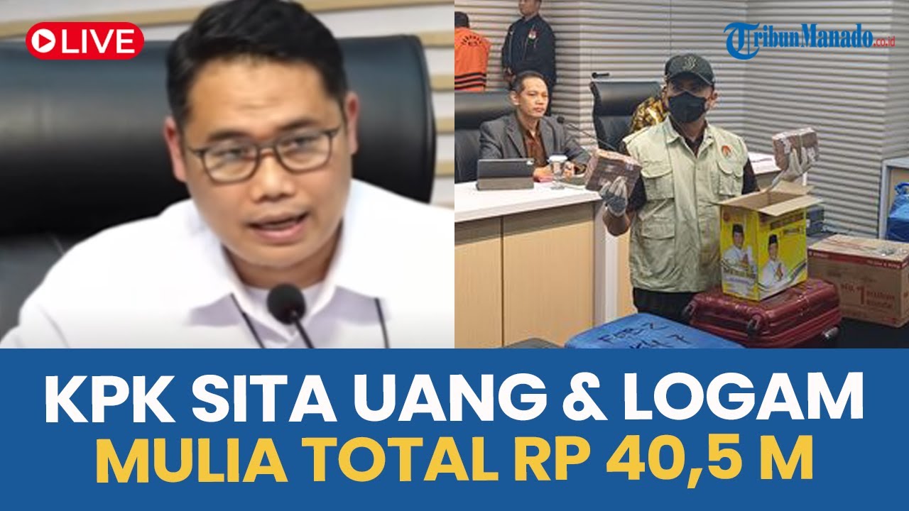 🔴 KPK LAKUKAN OTT DI KANTOR BEA CUKAI, SITA UANG DAN EMAS 5,3 KG SENILAI RP40,5 MILIAR