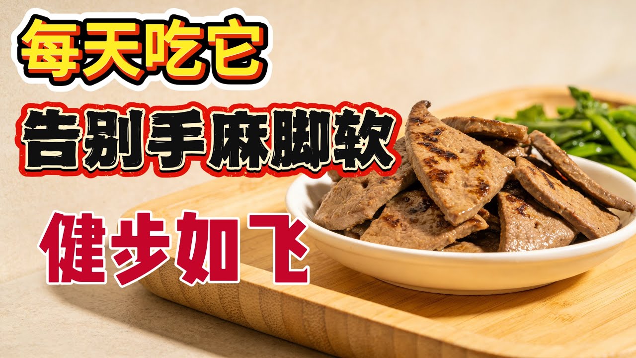 银发族看过来，手麻脚软不是年纪大是身体缺B12,只要每天吃这些天然B12 食物，一周后再见手麻脚软，双脚稳健有力，还能陪孙奔跑! #维生素B12 #中老年健康 #手脚发麻 #健康饮食 #银发族 