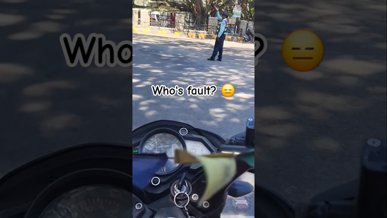 Riding in city not peaceful anymore 😑 #reels #motorbike #cityriding #motovlog #vagabondgenius