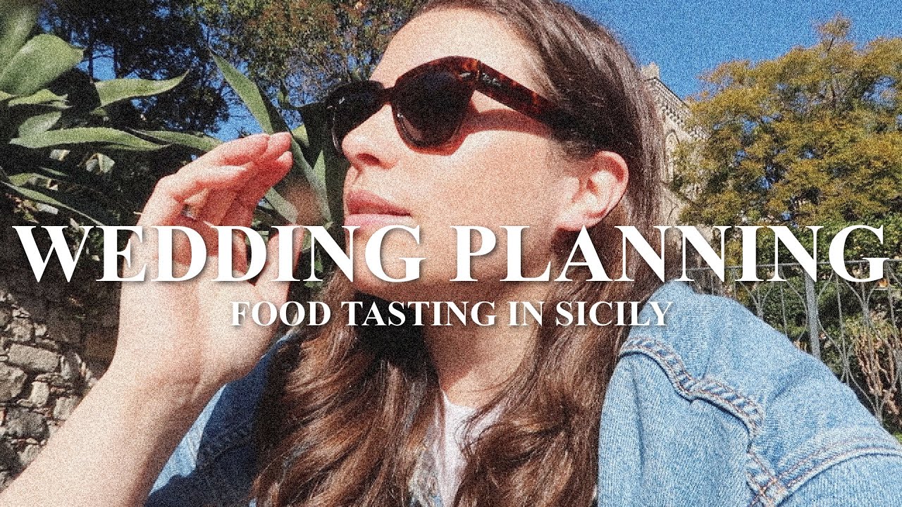 WEDDING PLANNING IN SICILY, TRAVEL VLOG & FOOD TASTING | VLOG #36