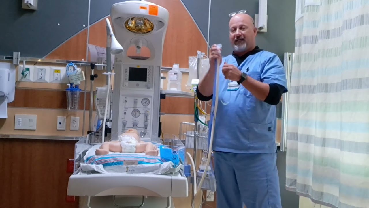 Bubble CPAP Settings Setup