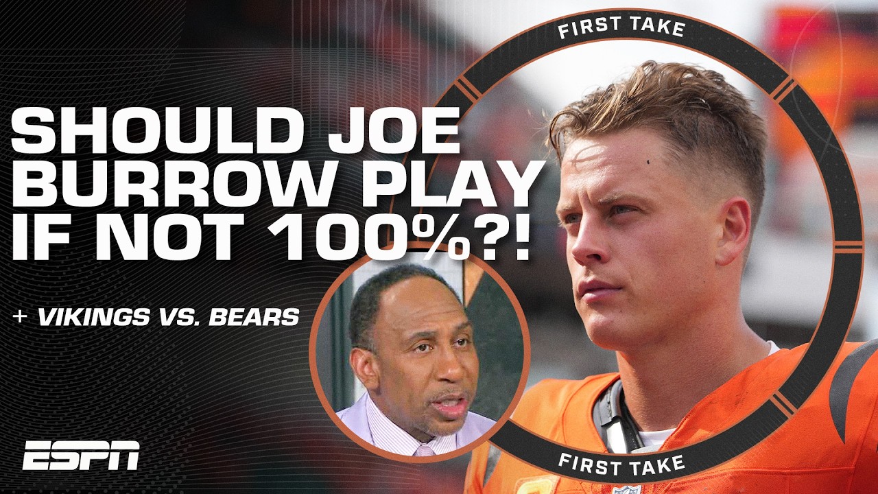 Stephen A. on Joe Burrow&rsquo;s injury 🏈 'We know what a DIFFERENCE-MAKER he is!&rsquo; | First Take