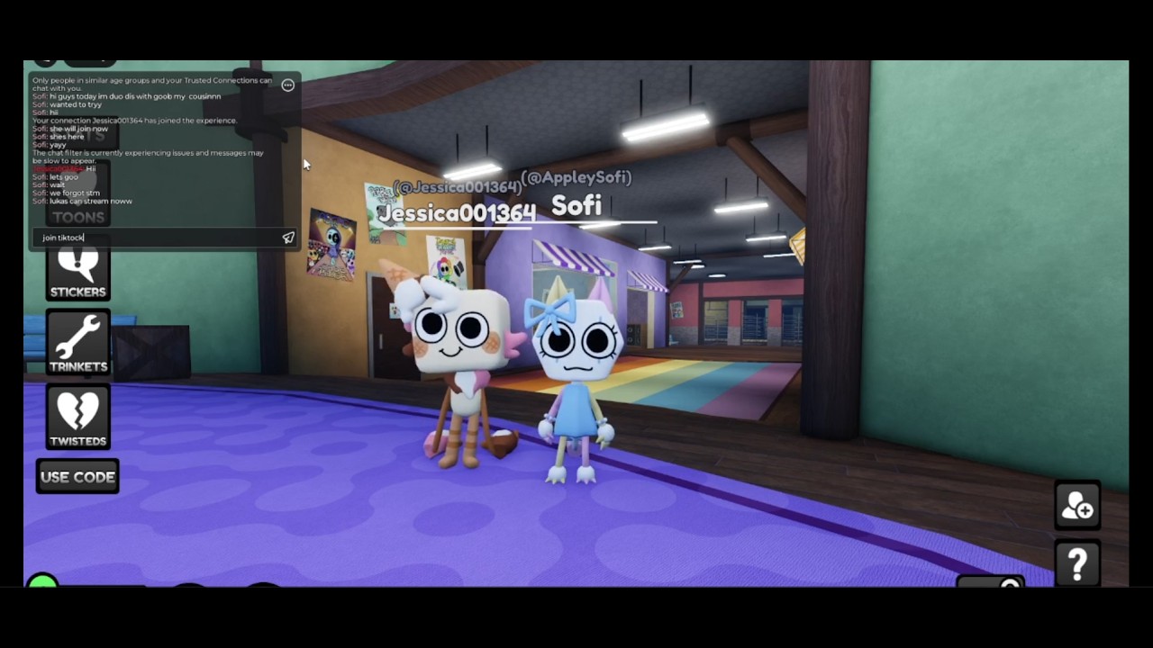 Me and My Cousin Duo Distract as Goob and Scraps! xD