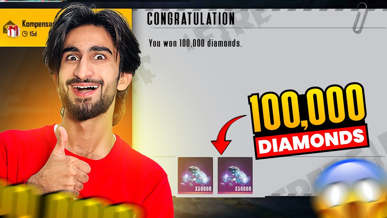 Moderator Mistakenly Sent Me 1 Lac Diamonds 😱 & I Did This !!