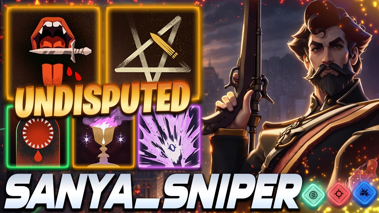 Sanya_Sniper Mirage UNDISPUTED - Deadlock Pro Gameplay & Guides [Watch & Learn]