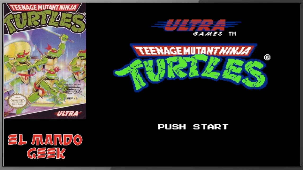 Teenage Mutant Ninja Turtles (NES - 1989) Full walkthrough