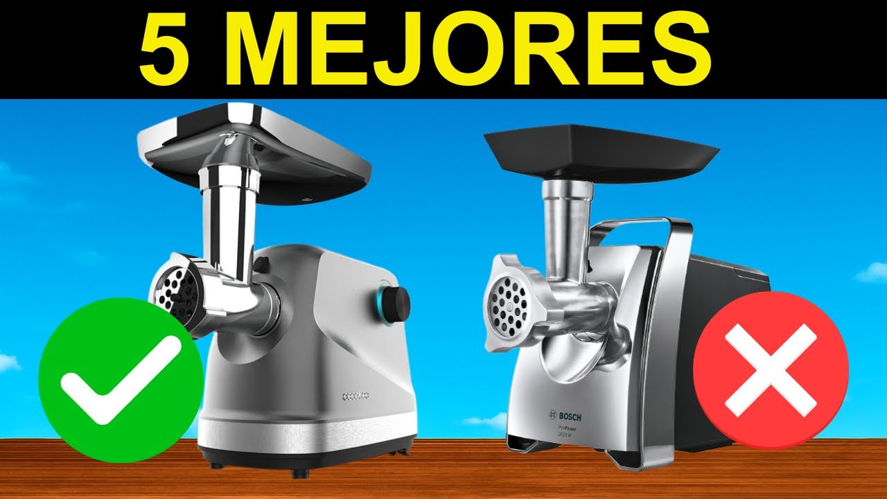 ✅ LAS 5 MEJORES Picadoras De Carne2025  | Calidad Precio en  AMAZON