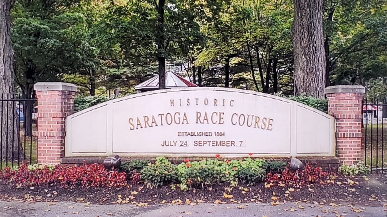 Saratoga race course, step inside the beautiful historic race track!