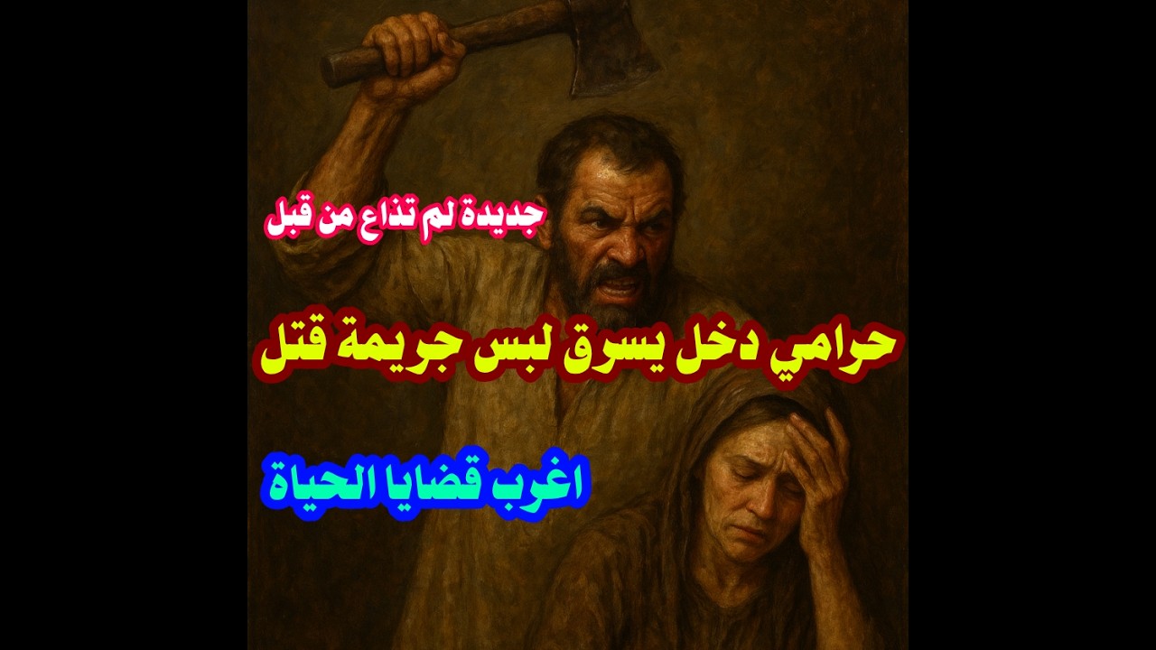 اغرب قضايا الحياة حرامي دخل يسرق لبس جريمة قتل والنهاية لن تتوقعوها نهائيا