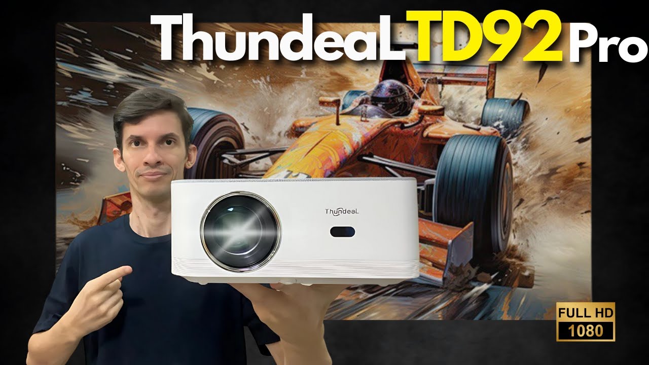 Thundeal TD92 Pro: VALE A PENA Esse Projetor Barato? Testes, Review e ANÁLISE COMPLETA!