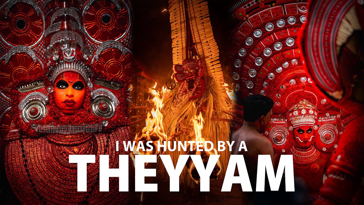 I Was Hunted by a Theyyam in Kerala - India’s Wildest Ritual | Sony A1 II