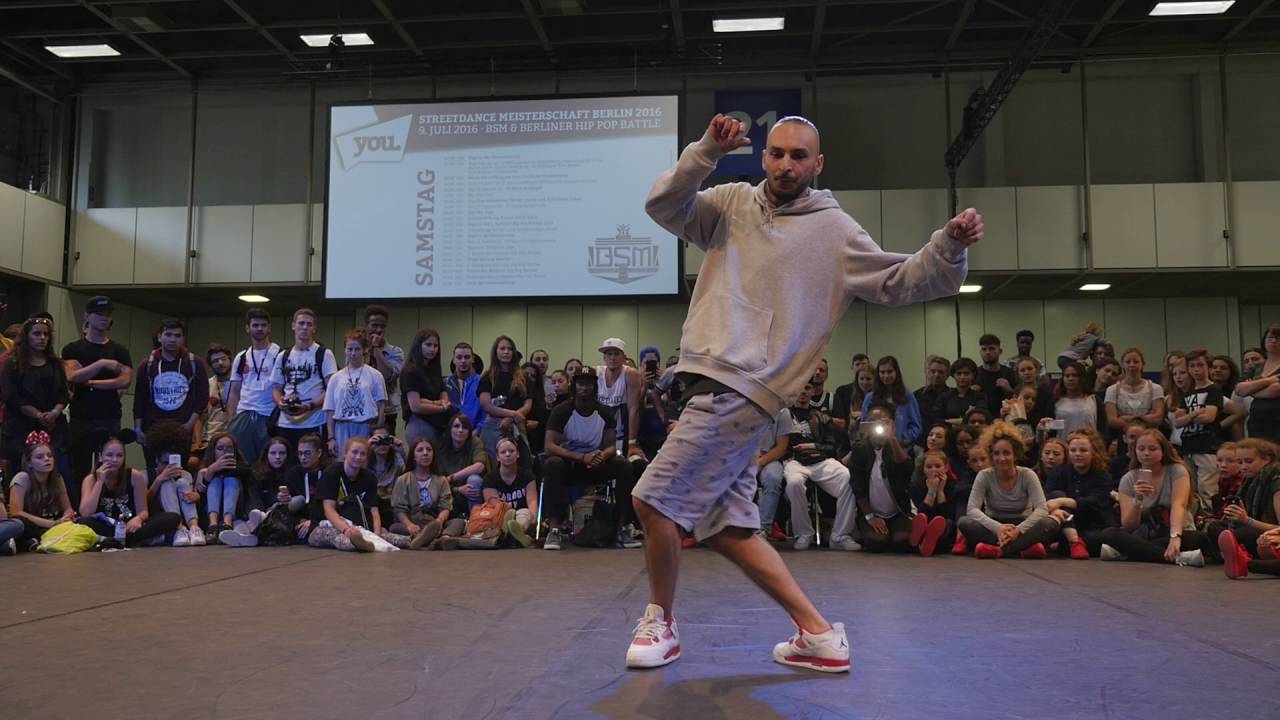 UKAY | Judge Demo | 1. Hip Pop Battle @Berliner Streetdance Meisterschaft 2016