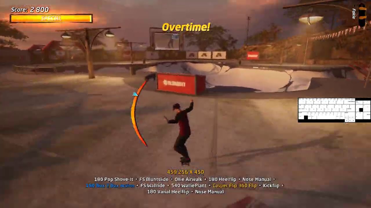 THPS 1+2 - 310 Million Point Combo - Marseille