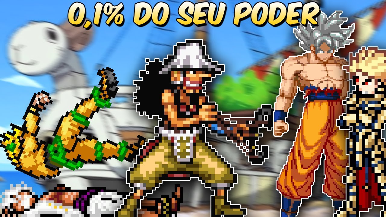 ENTÃO É ISSO QUE ACONTECERIA SE O GOD USOPP USASSE 1% DO SEU PODER NO MUGEN