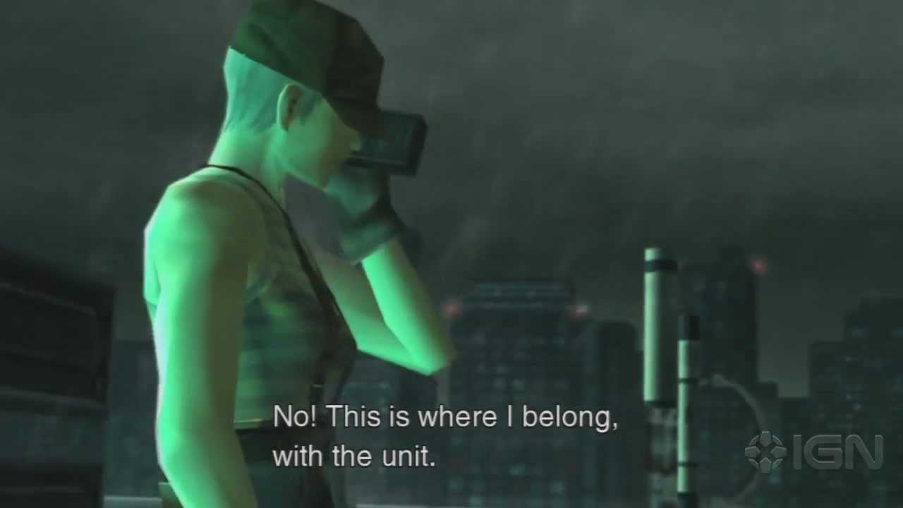 Metal Gear Solid 2 HD - Olga Boss Fight - Gameplay