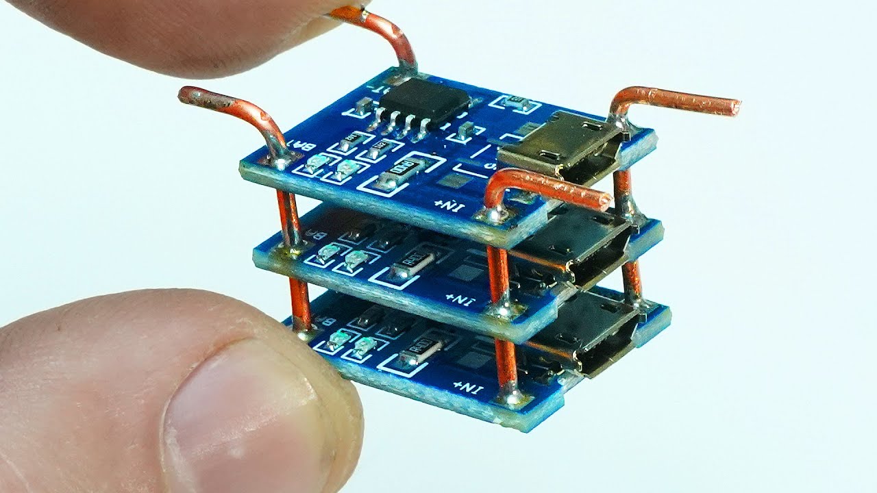 Charge Your High Capacity Batteries 3x Fast Using TP4056