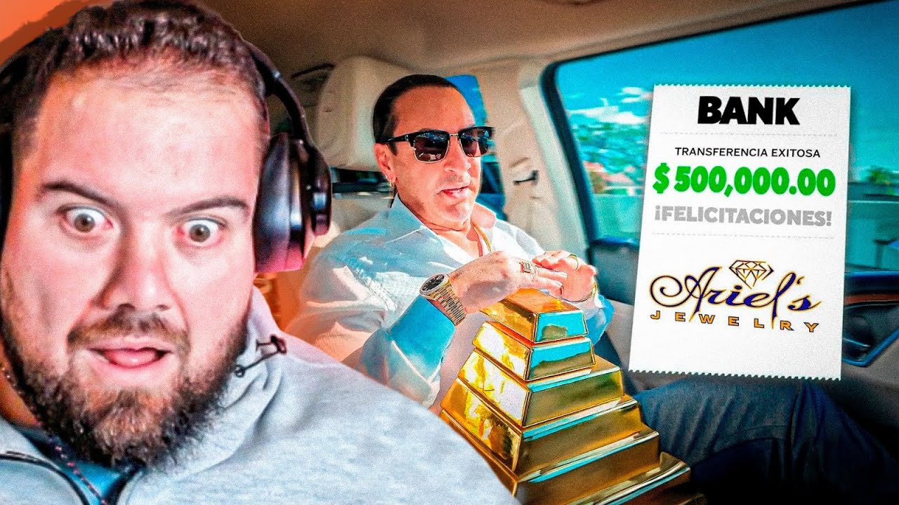ESTE JOYERO GANA 500.000$ EN UN DÍA VENDIENDO ORO