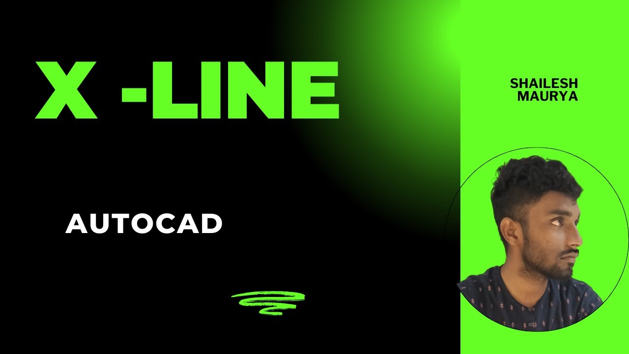 AutoCAD X-Line Tutorial | Drawing Infinite Lines with X-Line Tool | AutoCAD Beginner Guide