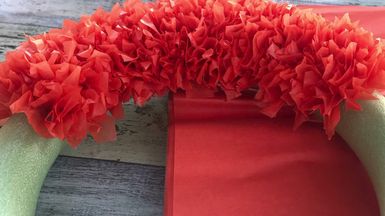 Easy paper wreaths