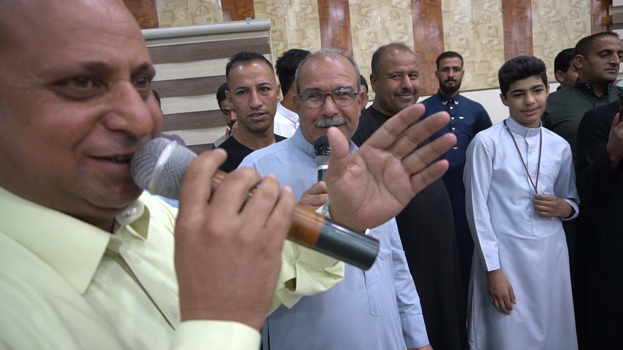 فيديو خراااافي محاوره شعر و عتابه الفنان احمد الياس و الشاعر ابو ميسره من حفل زفاف قدامه البوميسره