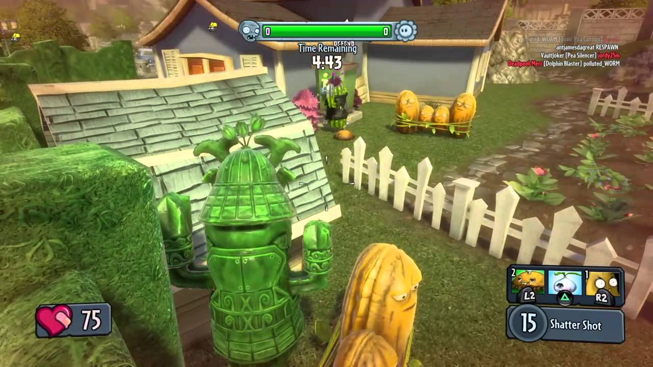 PVZ Garden Warfare out of bounds glitch