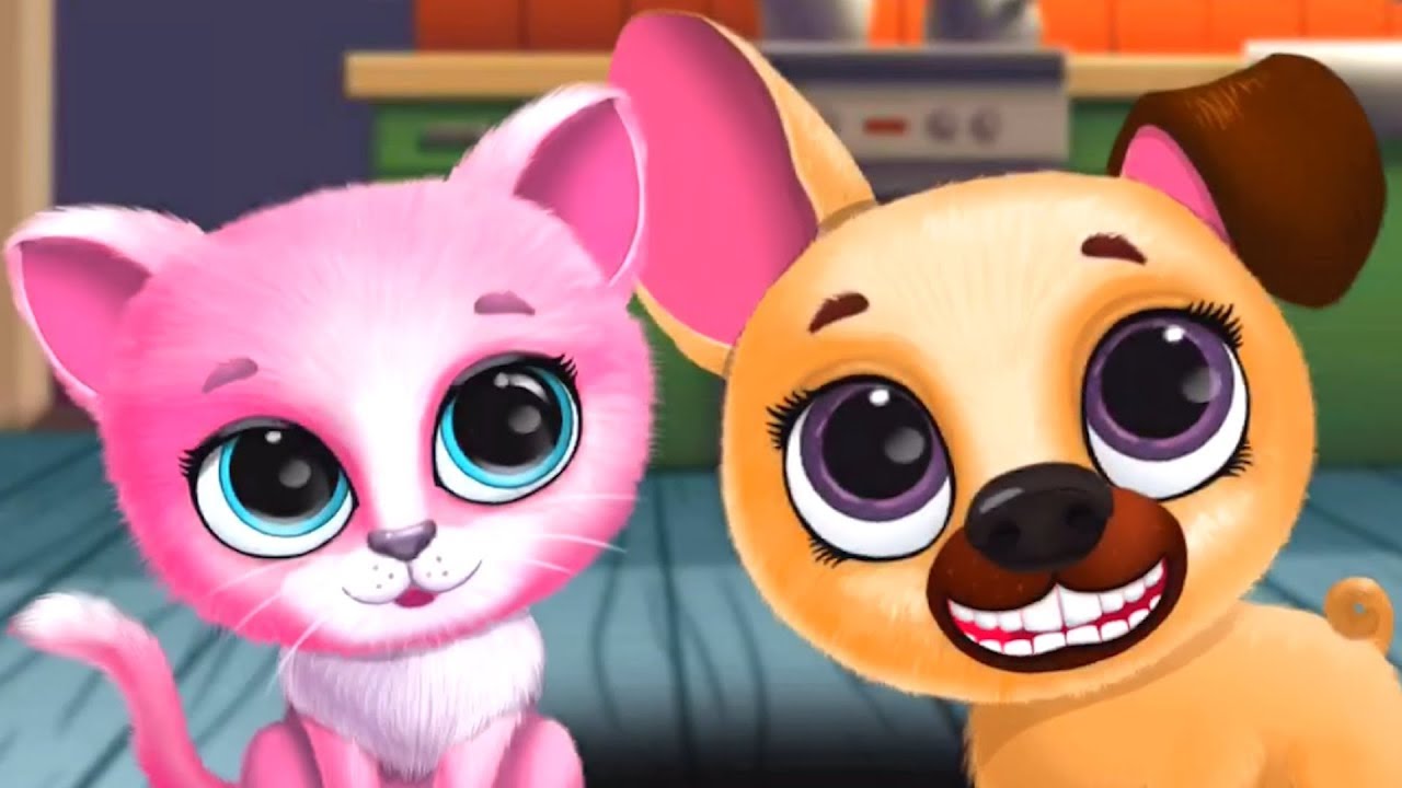 Kiki & Fifi Pet Friends - Virtual Cat & Dog Care Gameplay for Children