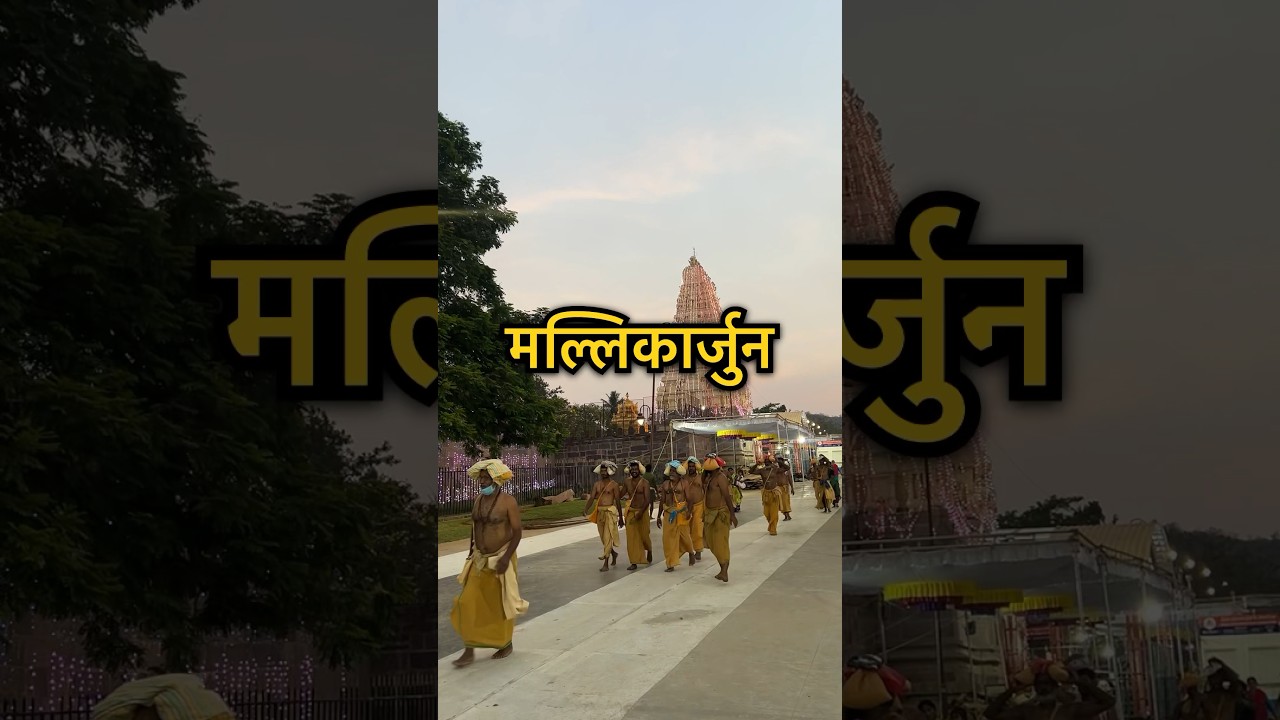 Mallikarjuna Jyotirlinga Mini Vlog 🚩 #mallikarjuna