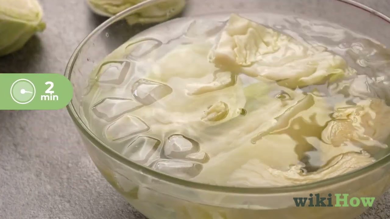 How to Blanch Cabbage