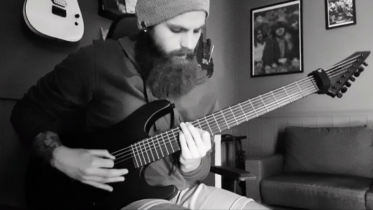 ESP LTD M-7HT Black Metal Demo in mix