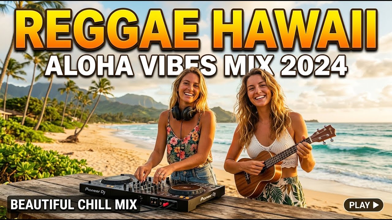 Hawaiian Reggae Paradise 🌴 Tropical Reggae Chillout for Summer Nights
