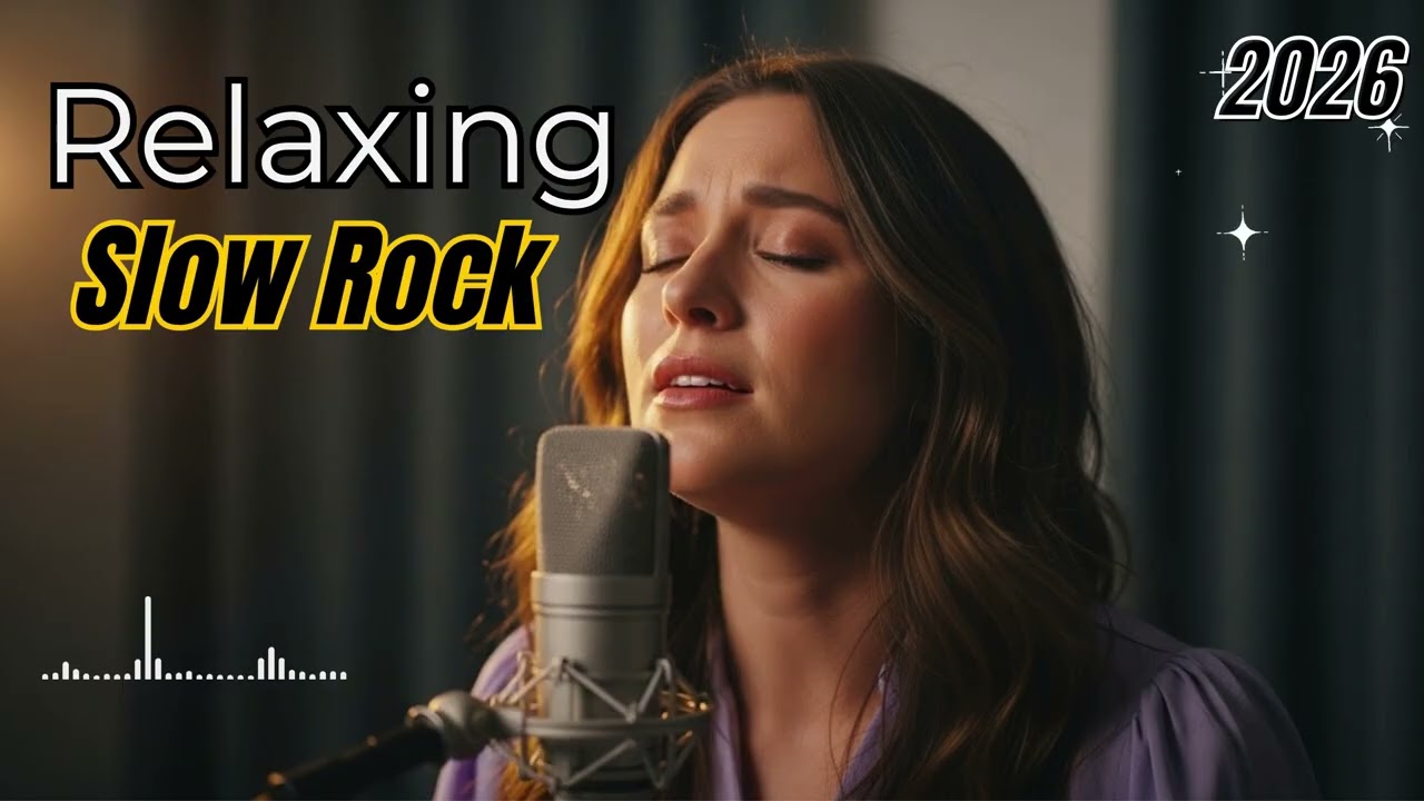 Chill Slow Rock Music – Calm Soft Rock for Work & Study