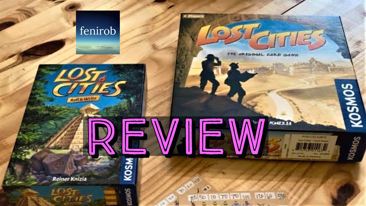 Comparing Lost Cities: Card Game to Lost Cities: Roll & Write | Review