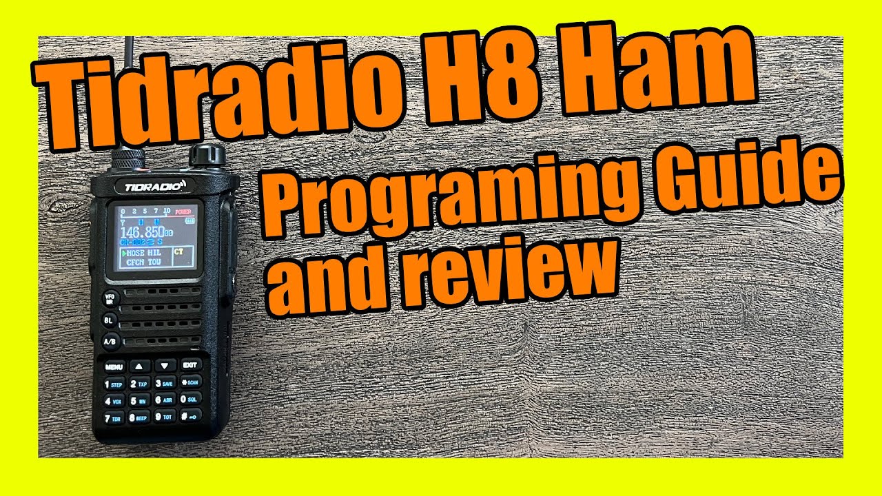 Tidradio H8 Unleashed: Review & Step-by-Step Programming Tutorial